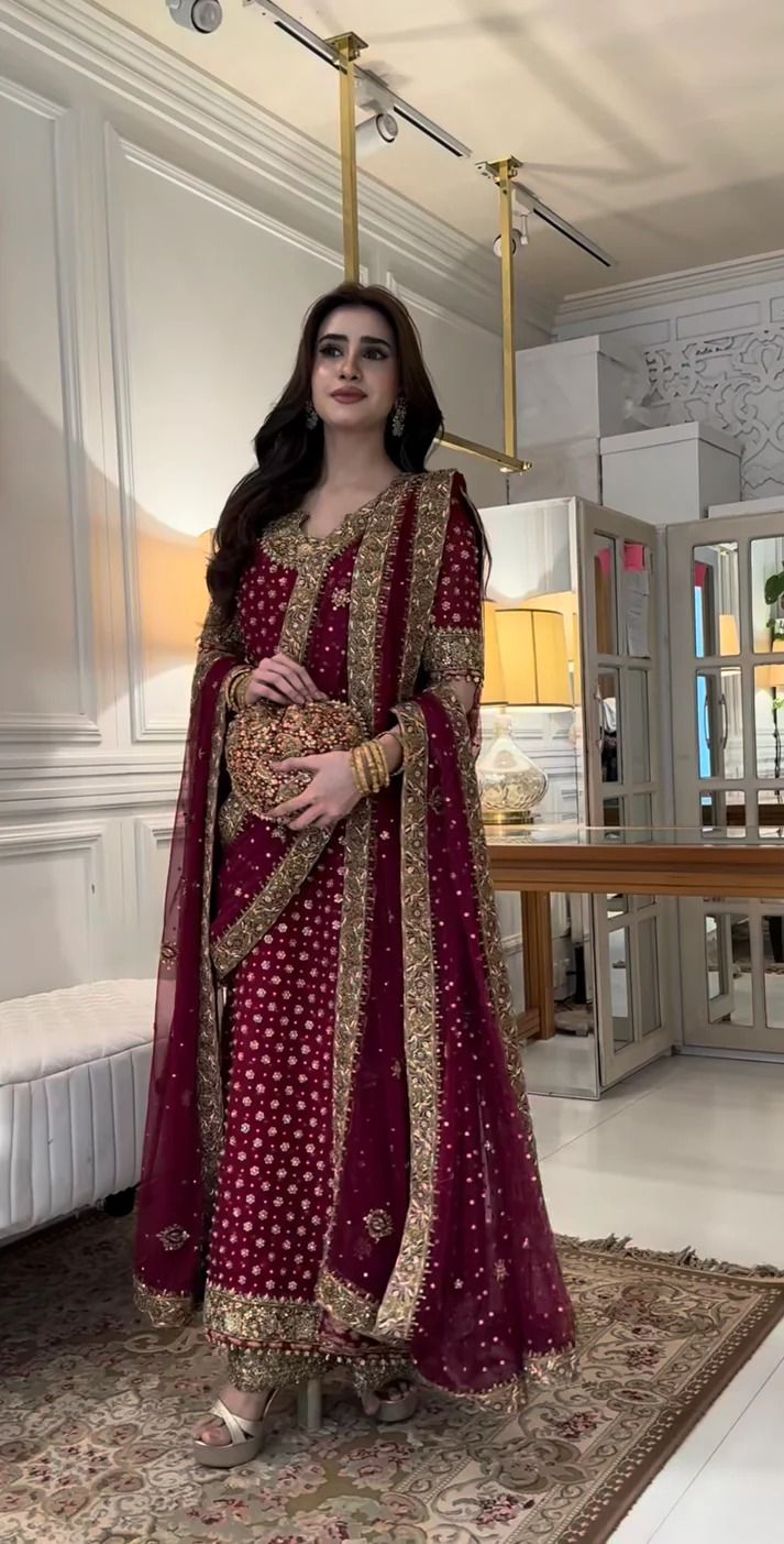 Haris Shakeel | Luxury Raw Silk 3 Piece Unstitched