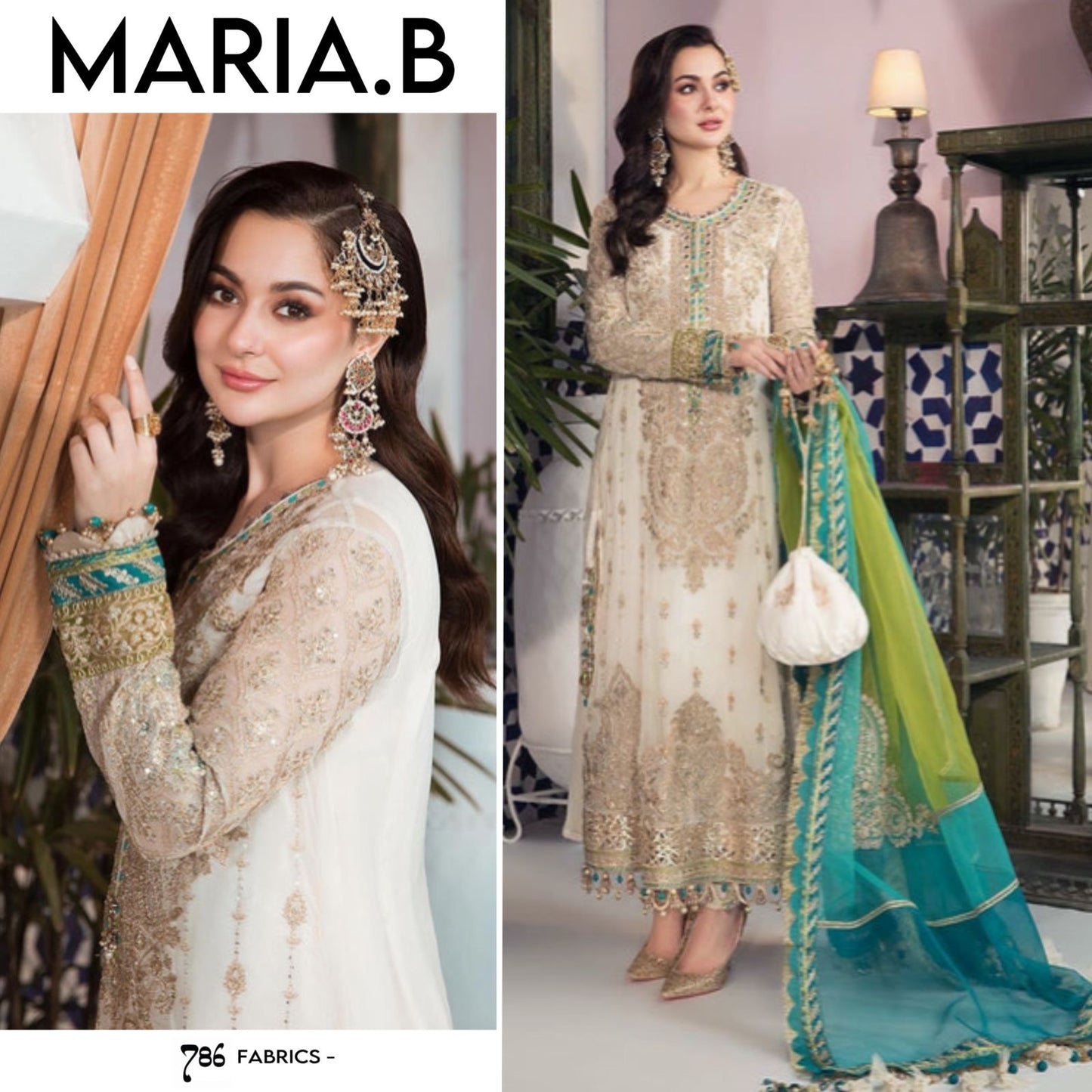 MARIA.B | White Chiffon