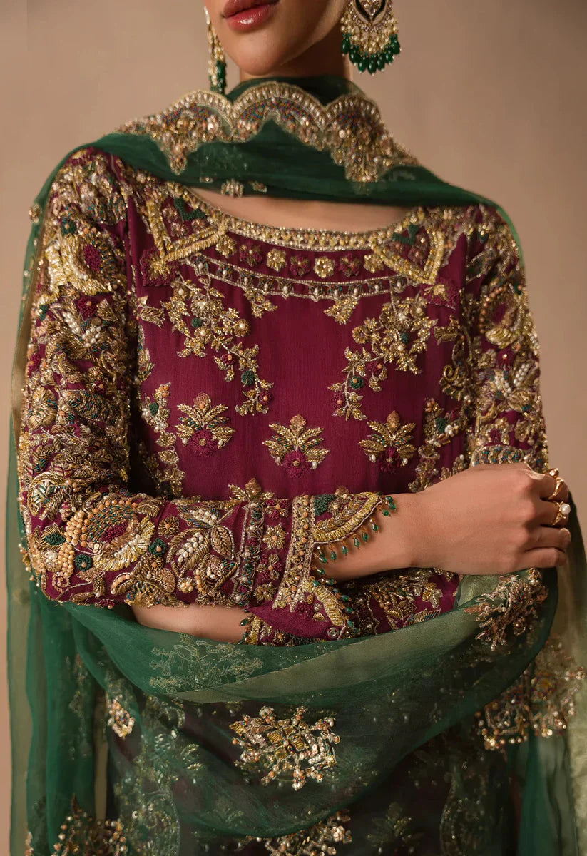 Abeera Usama-Burgundy Dusk