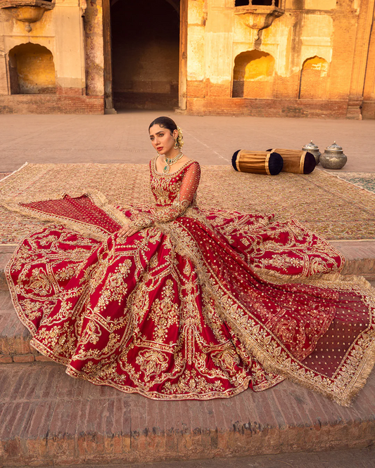 Faiza Saqlain | Bridal Lehnga | Arusa