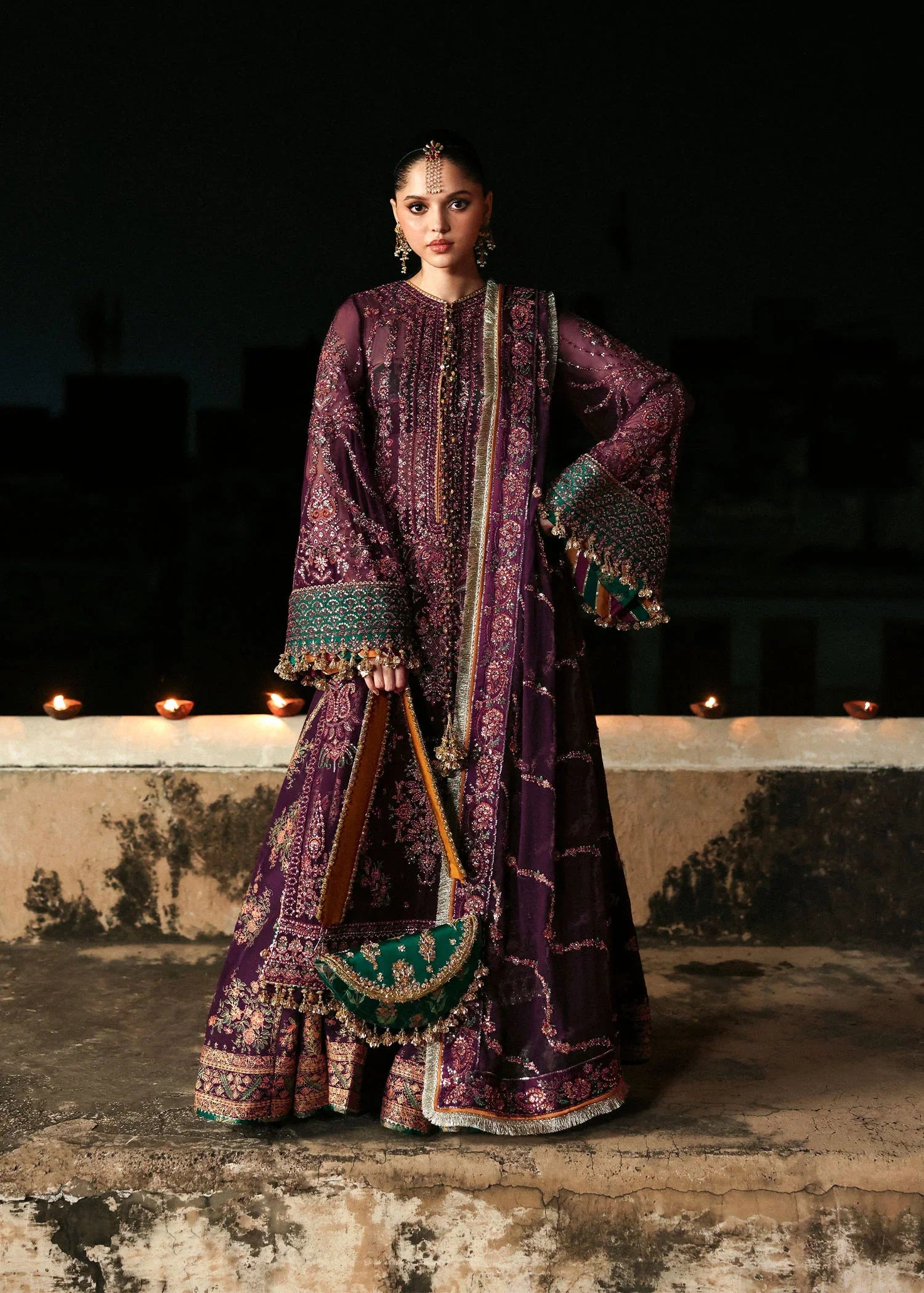 Hussain Rehar Festive'25 "Ghazal" Unstitched Luxury Lawn Collection