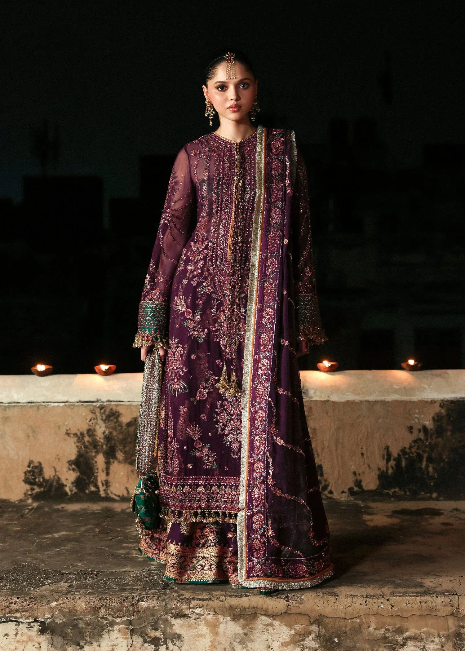 Hussain Rehar Festive'25 "Ghazal" Unstitched Luxury Lawn Collection
